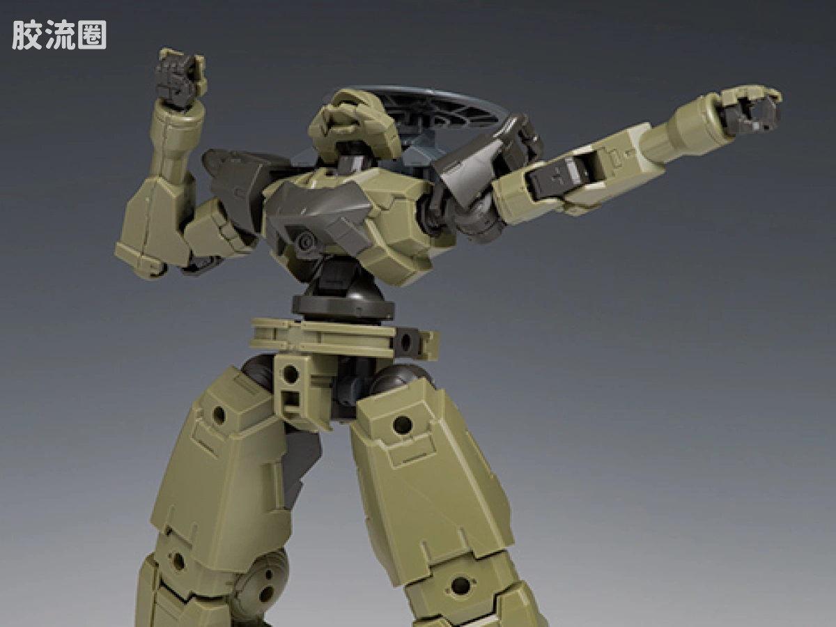 30MM 1/144 夏尔努瓦/Cielnova（拜隆军） 28 bEXM-14T 希尔诺瓦 绿色 - 图片